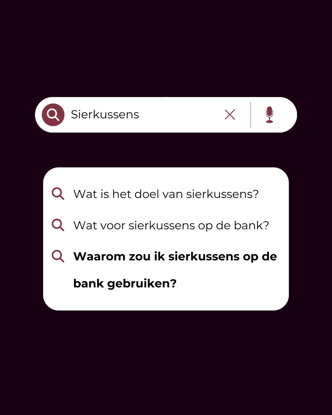 Waarom zou ik sierkussens gebruiken op de bank?
