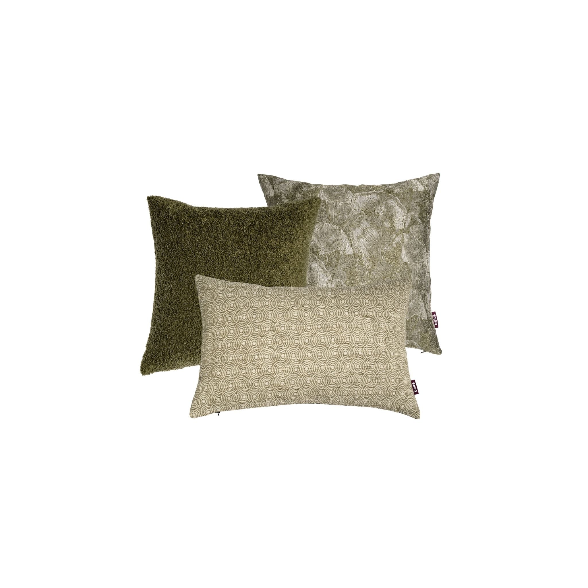 Groene sierkussens Studio Beks