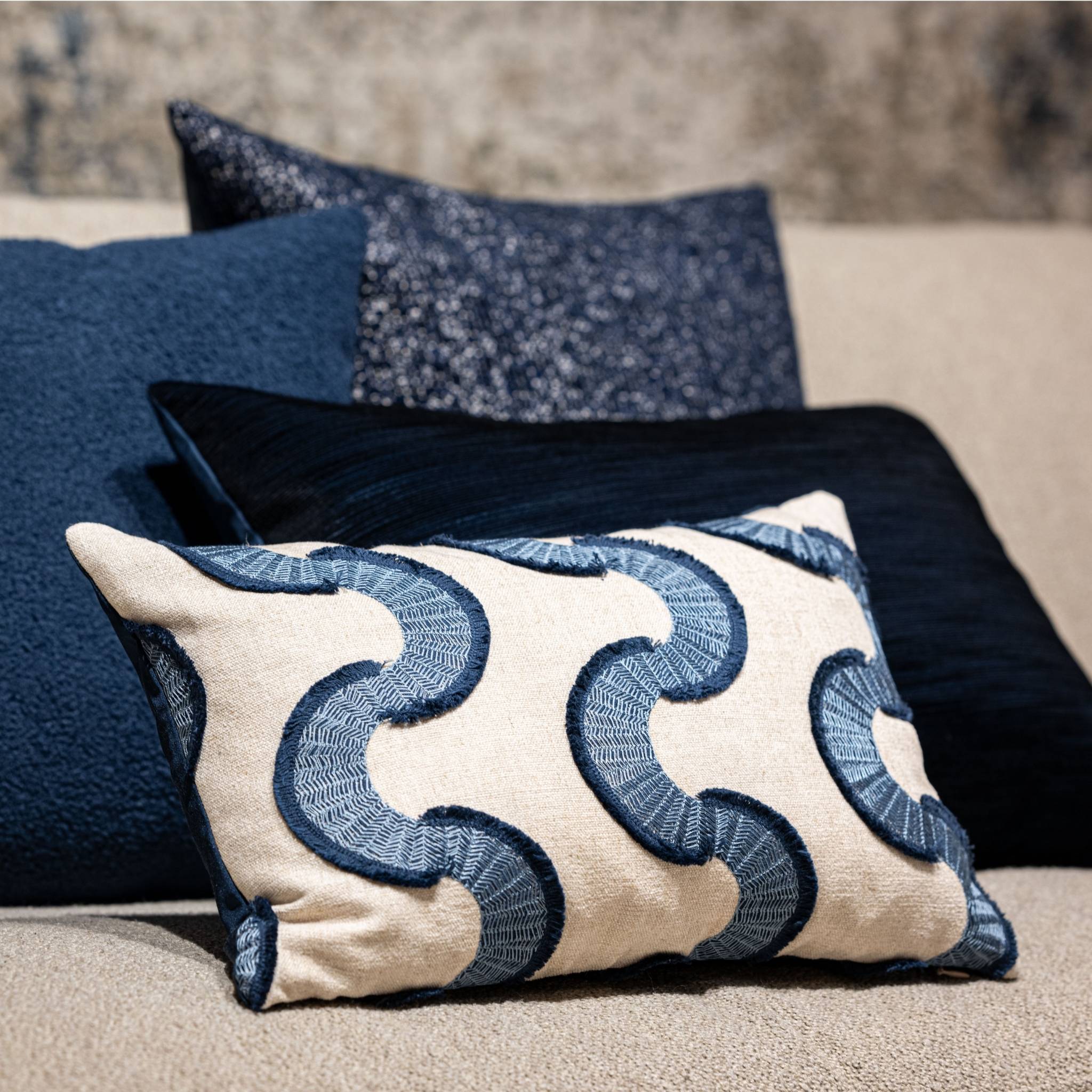 Sierkussenset – Loyal Blue