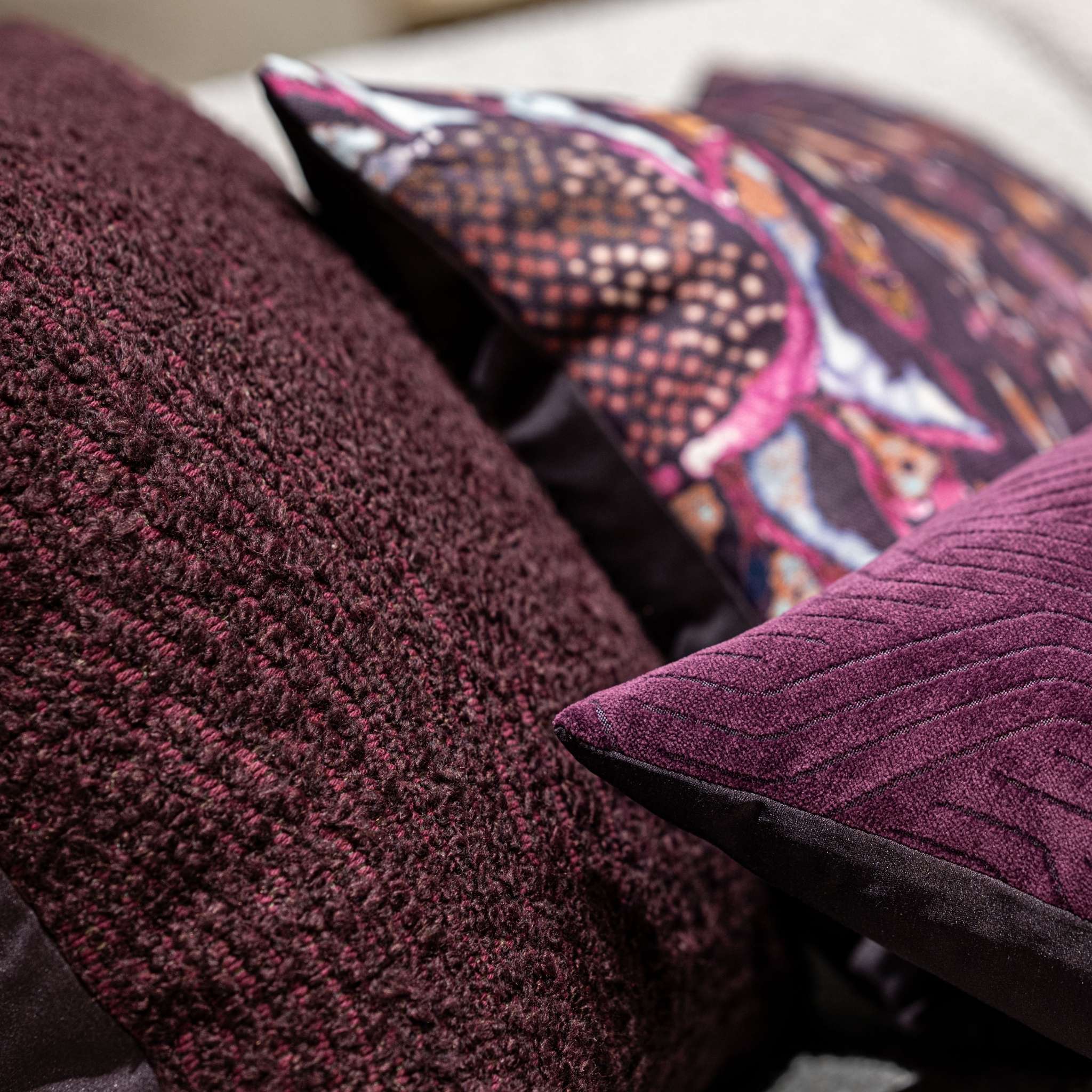 Sierkussenset – Purple Treasure