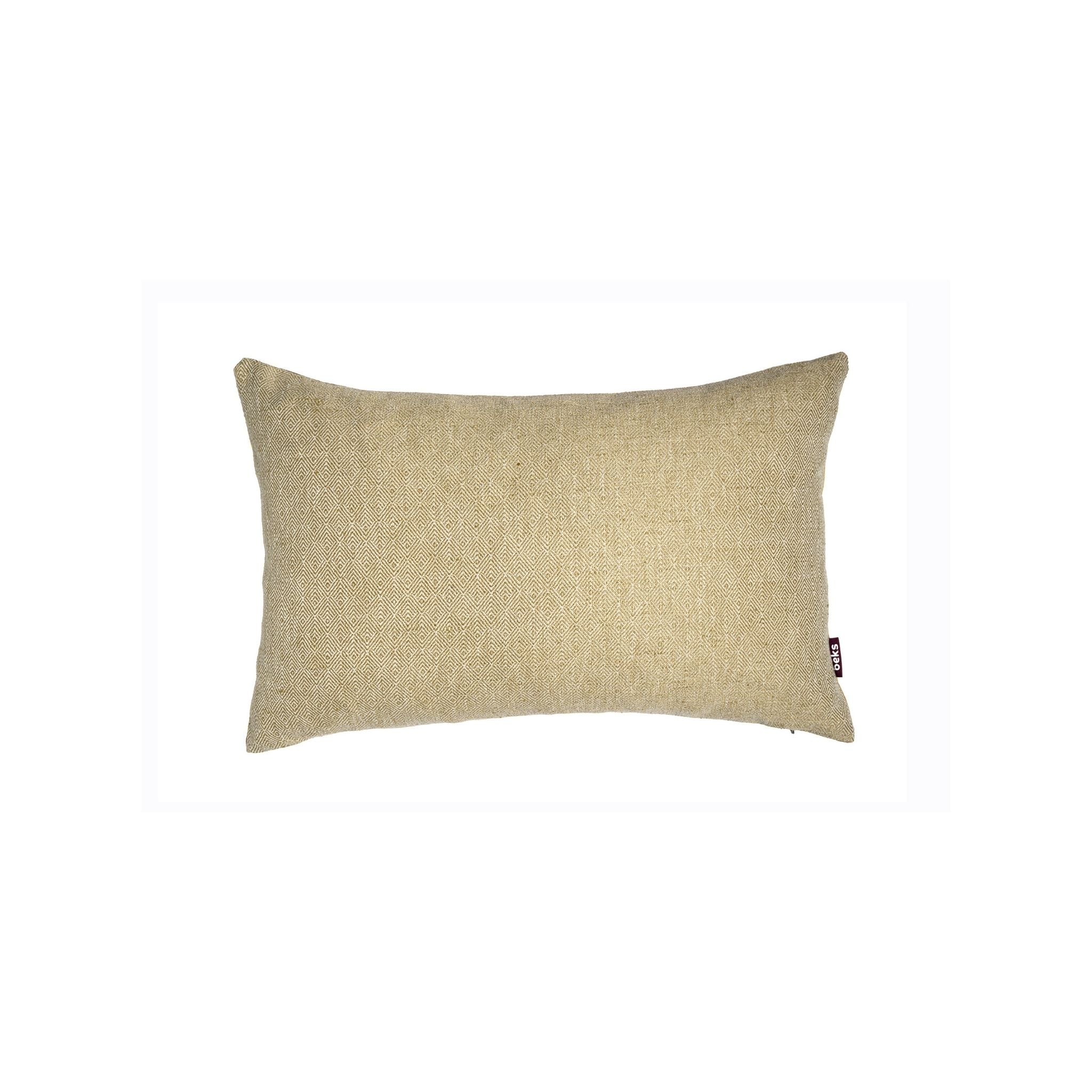 StudioBeks - Goud, langwerpig sierkussen Bengi