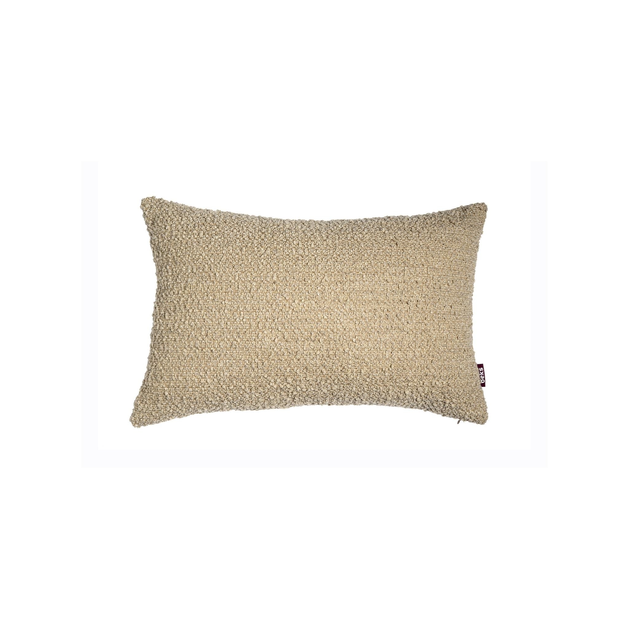 Studio Beks - Beige, langwerpig sierkussen Billie