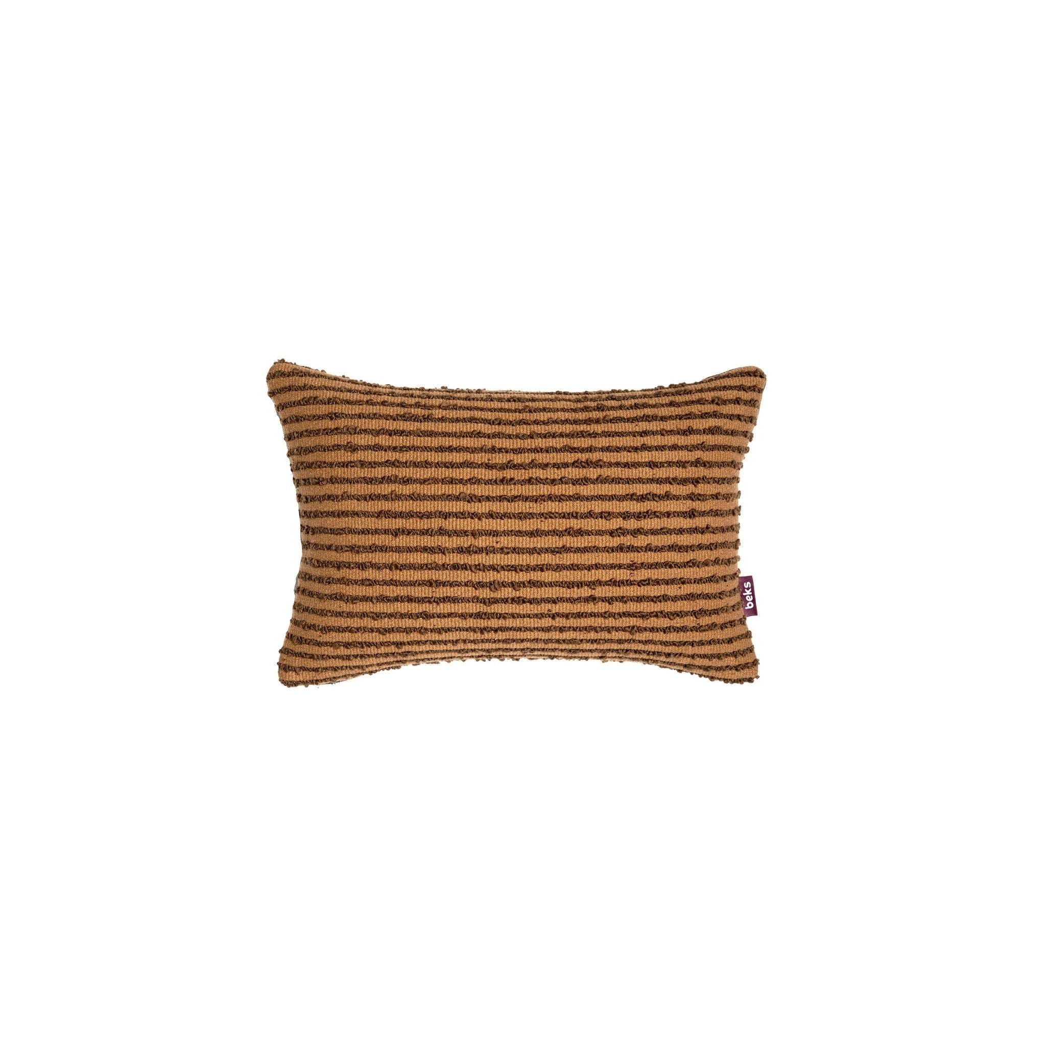 Studio Beks - Terracotta, oranje, langwerpig sierkussen Feija