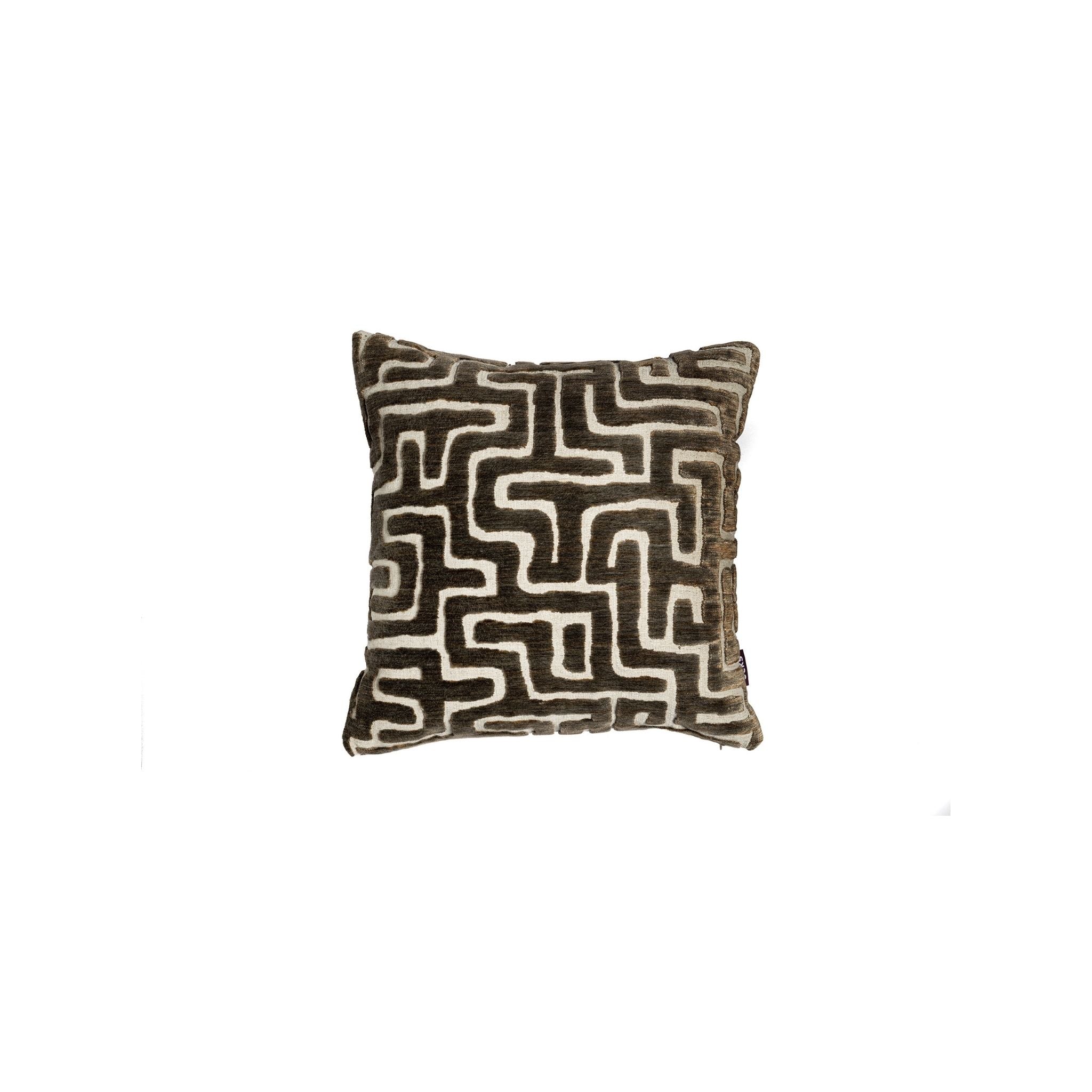 Studio Beks - Bruin, vierkant sierkussen Harvey