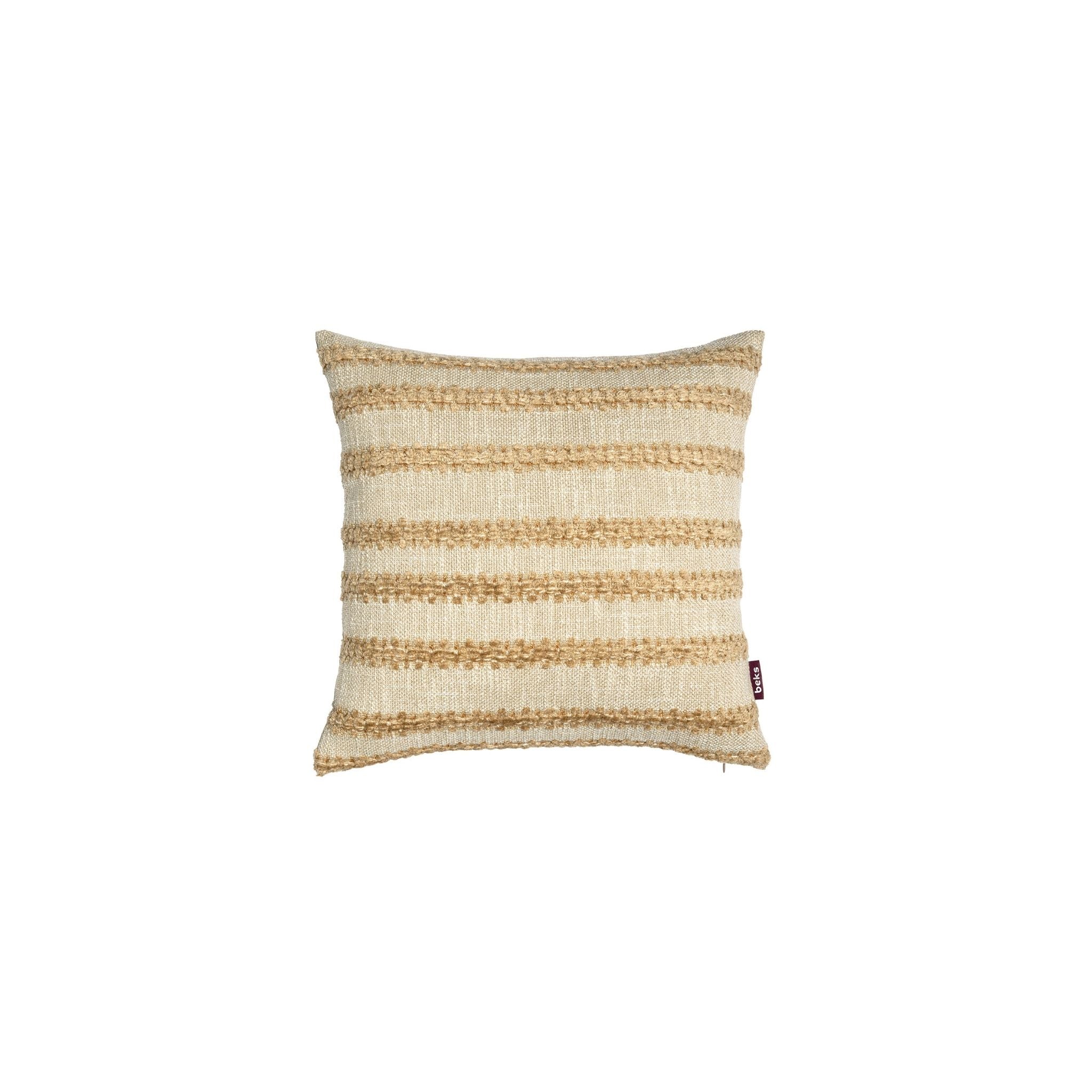 Studio Beks - Zand, vierkant sierkussen Knud