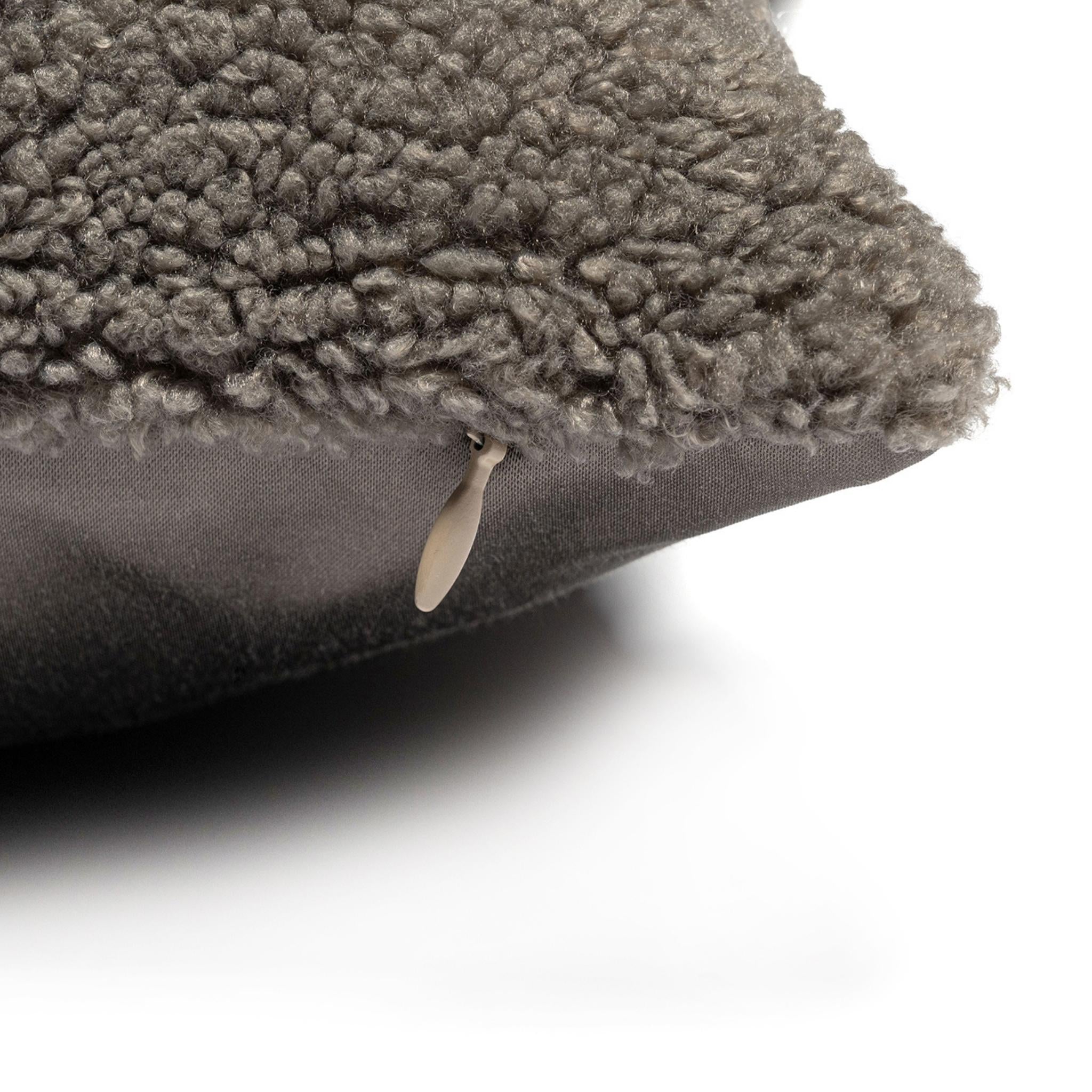 Sierkussen Mick - Grijs 45x45 cm