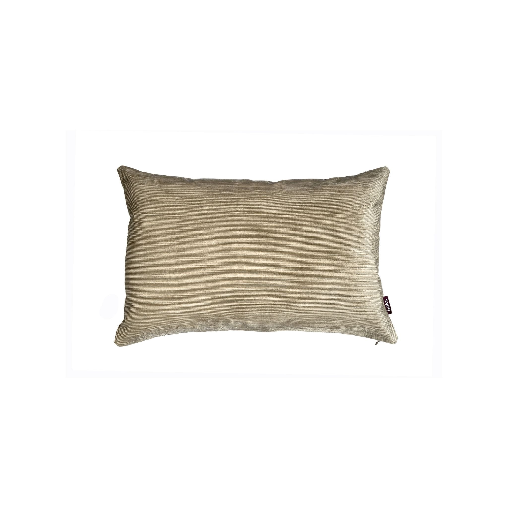 StudioBeks - Beige, langwerpig sierkussen Moos