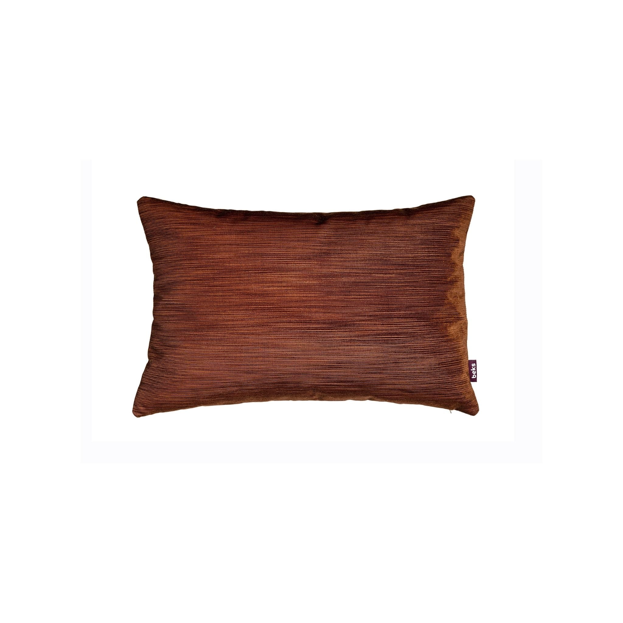 StudioBeks - Rood, langwerpig sierkussen Moos