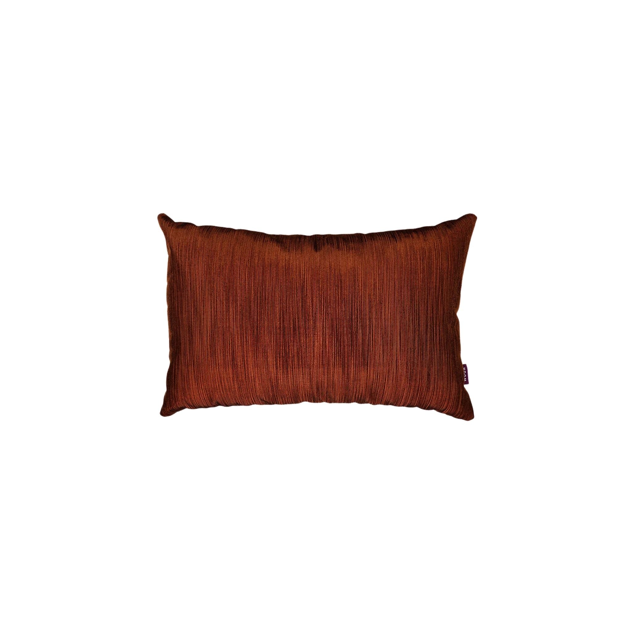 Studio Beks - Rood, langwerpig sierkussen Moos