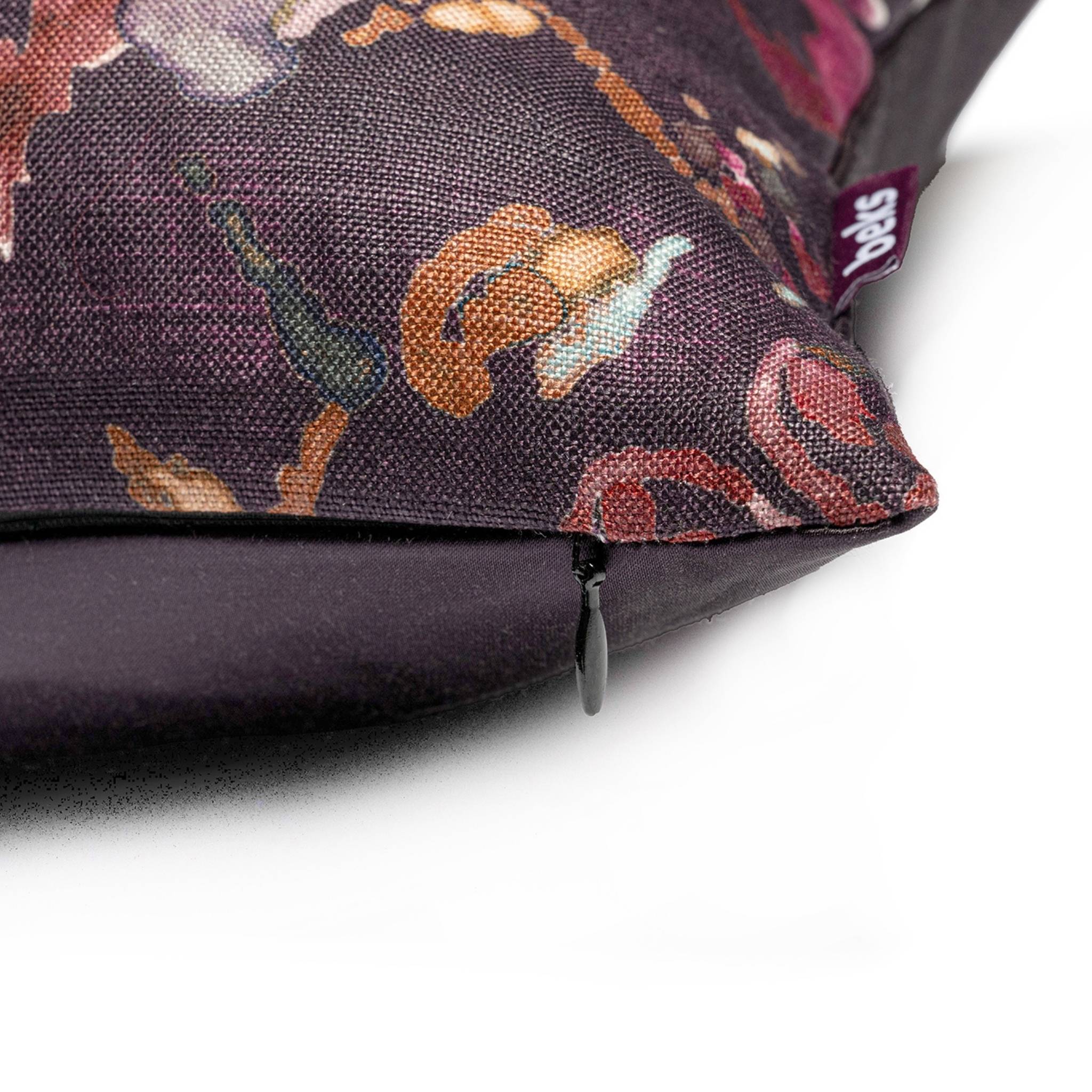 Sierkussen Zuen - Paars 40x60 cm