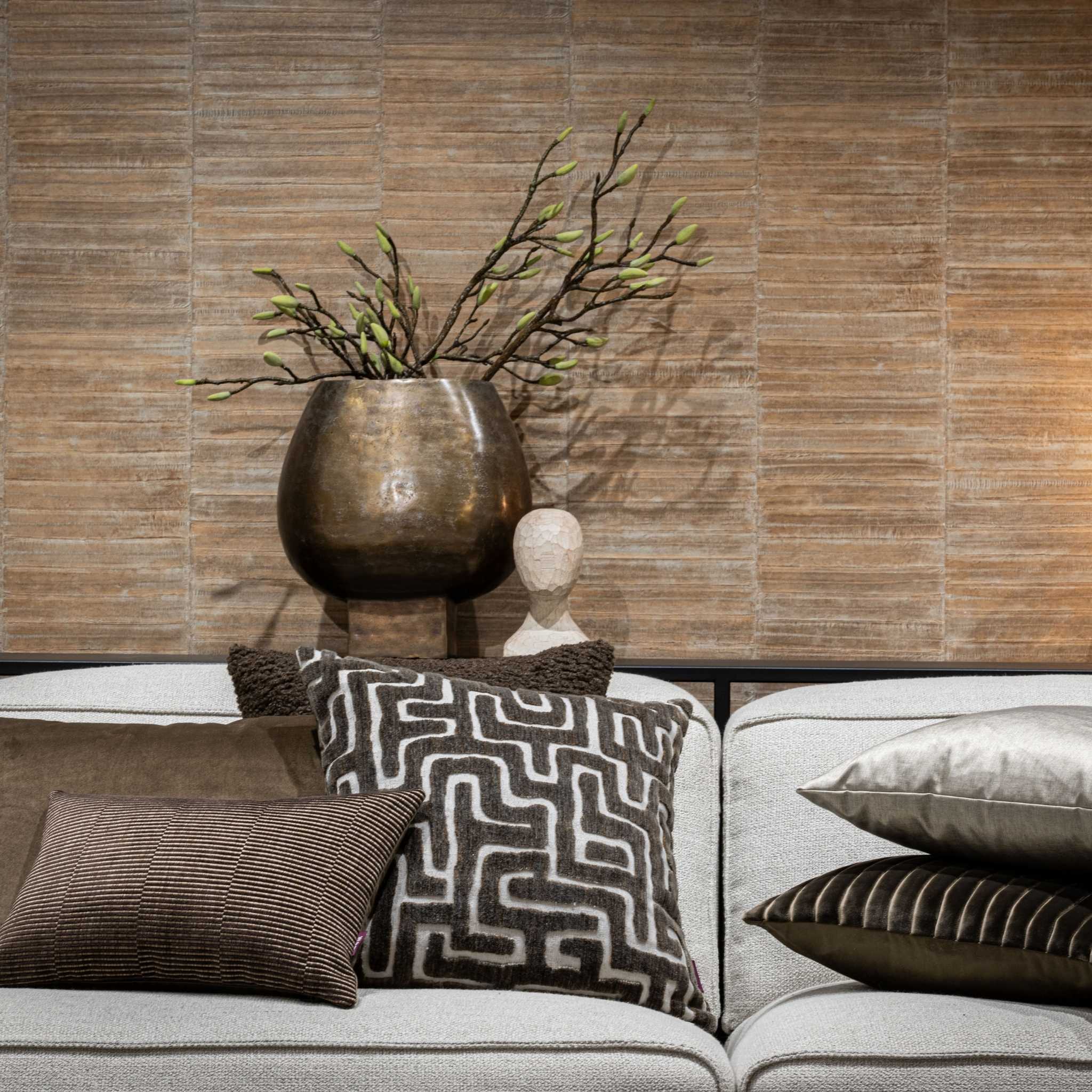 Sierkussen Liam - Bruin 45x45 cm