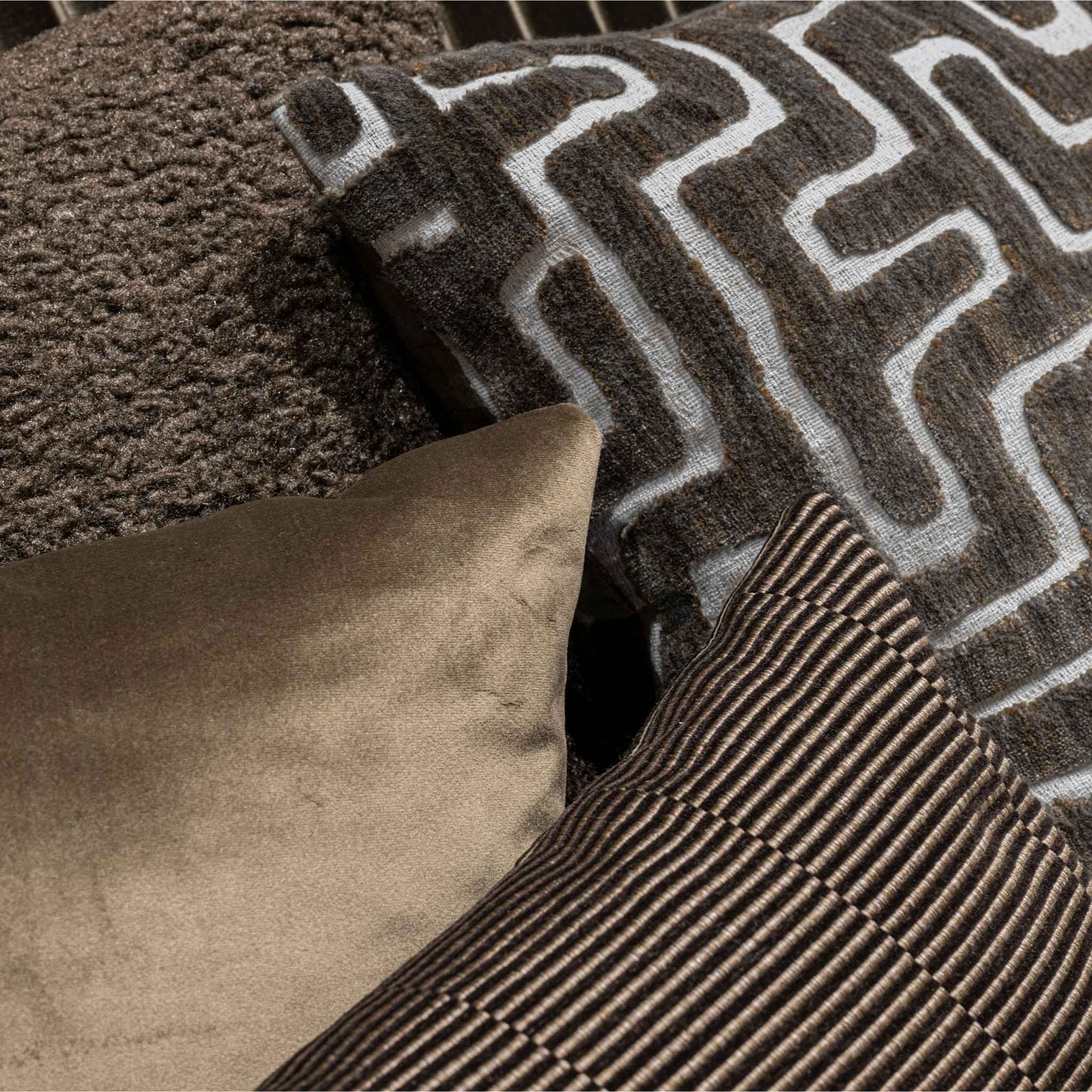 Sierkussen Liam - Bruin 45x45 cm