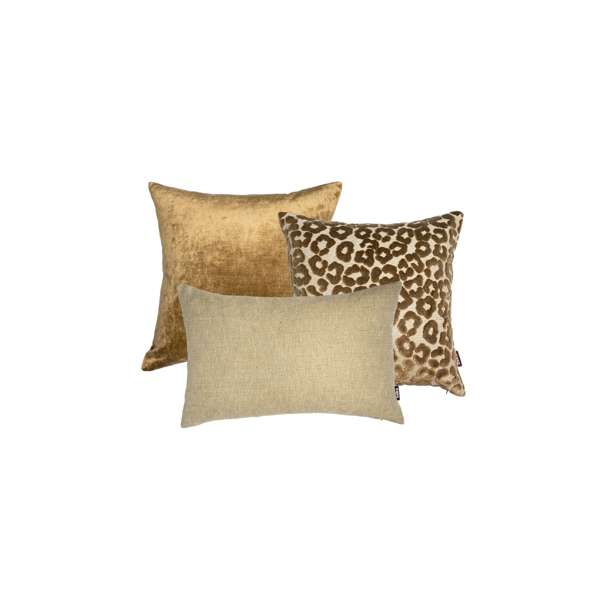 StudioBeks - Sierkussencombinatie goud