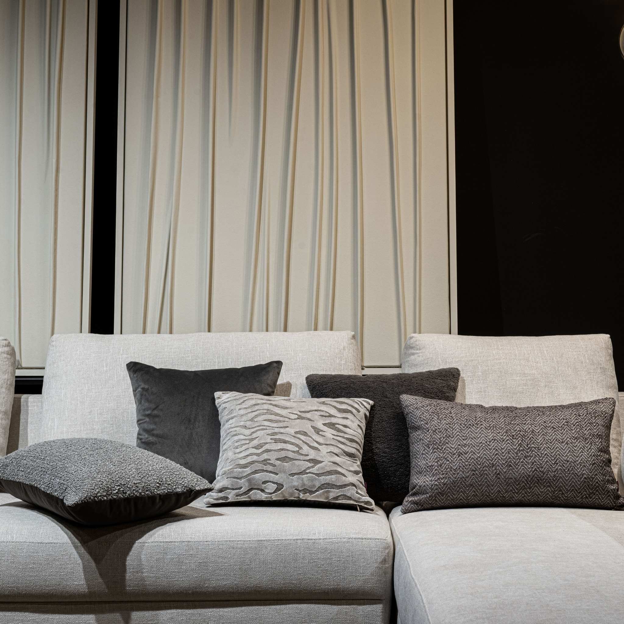 Sierkussen Yara - Grijs 45x45 cm