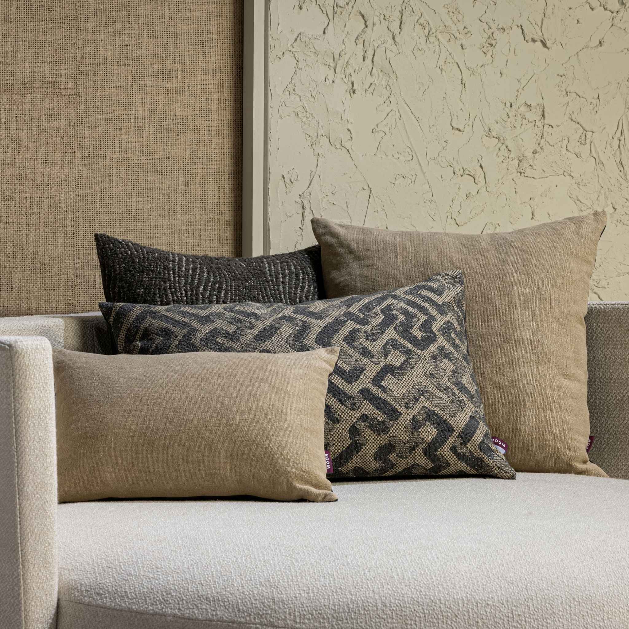 Sierkussen Fedde - Antraciet 45x45 cm