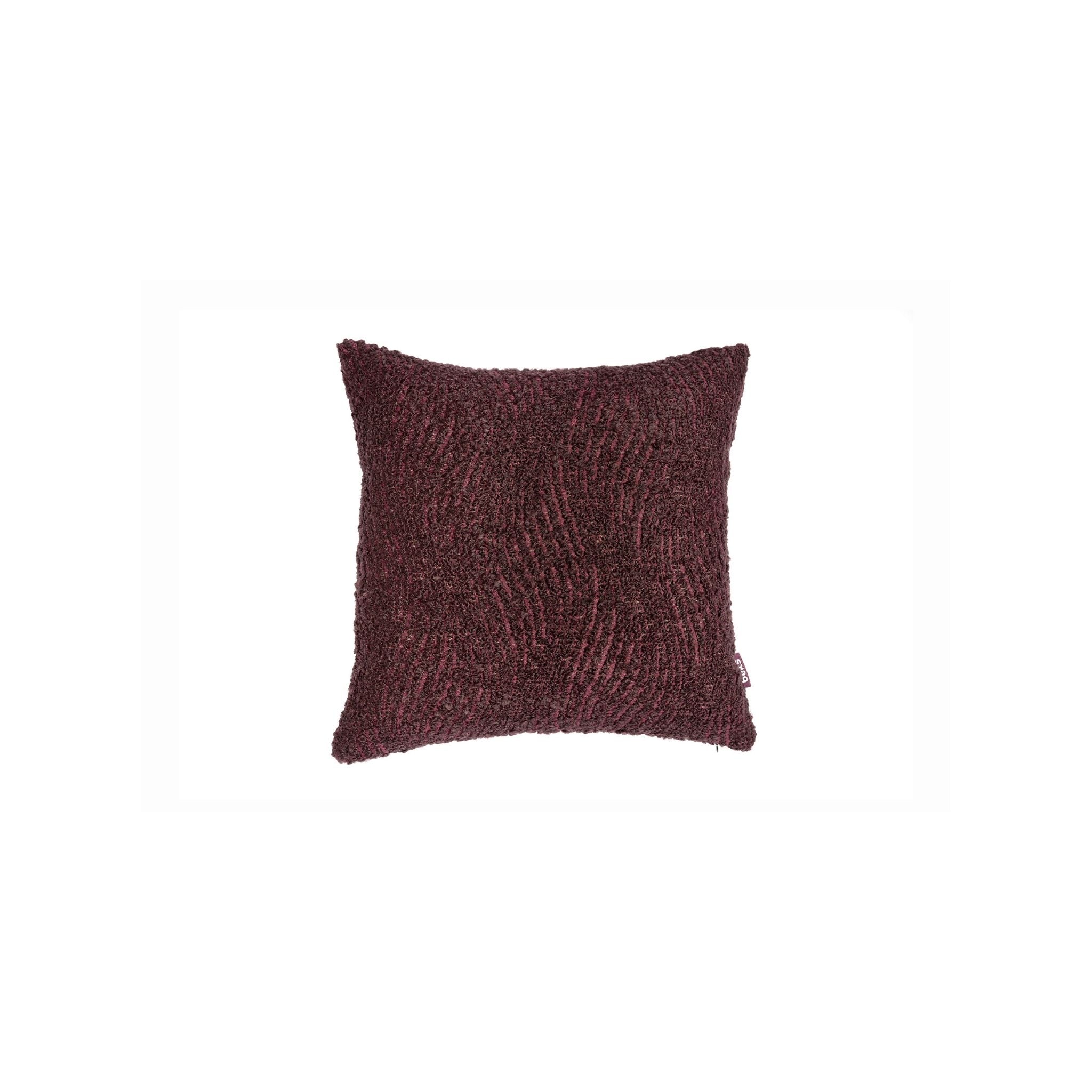 Studio Beks - Vierkant, paars sierkussen Fedde