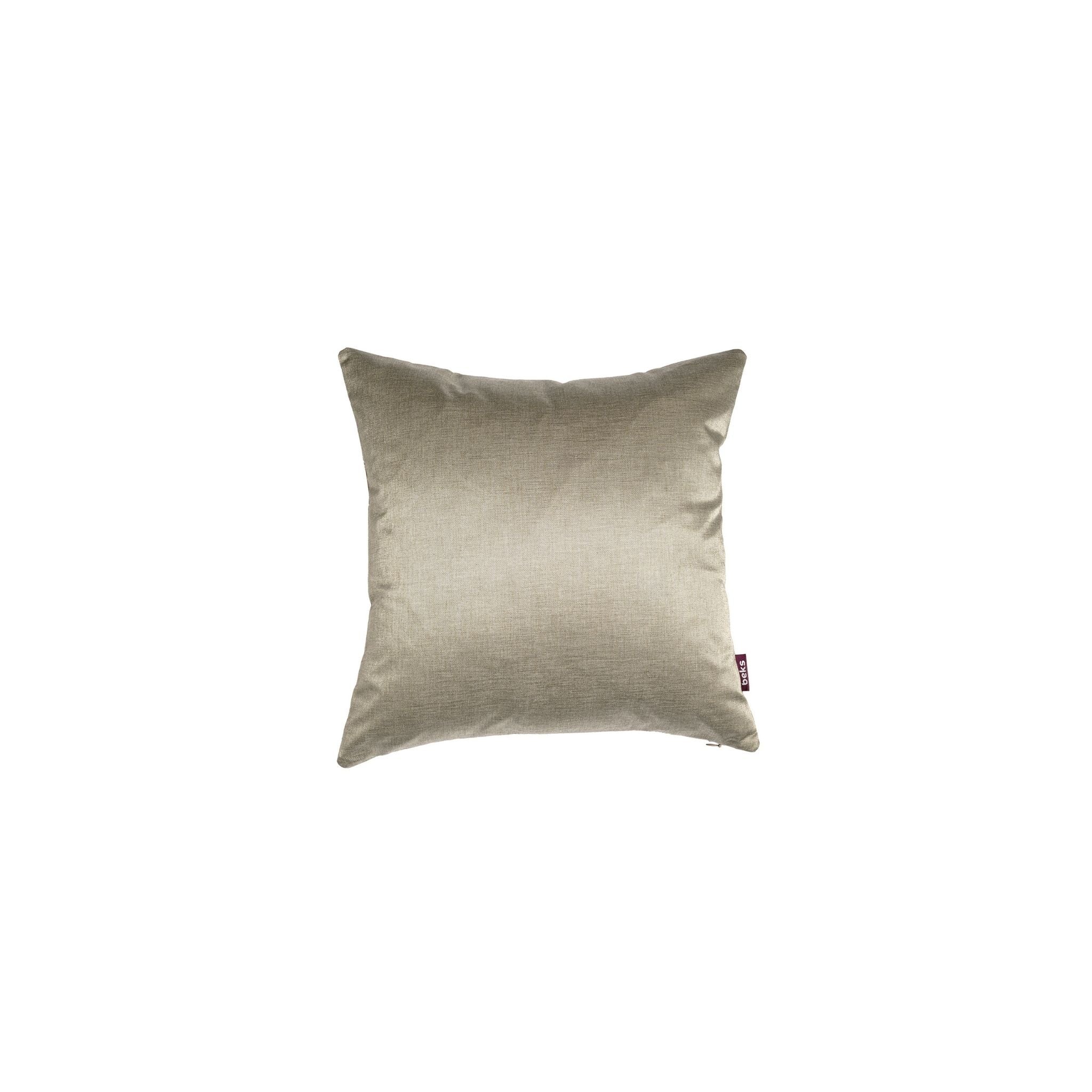 Studio Beks - Bruin, vierkant sierkussen Lise