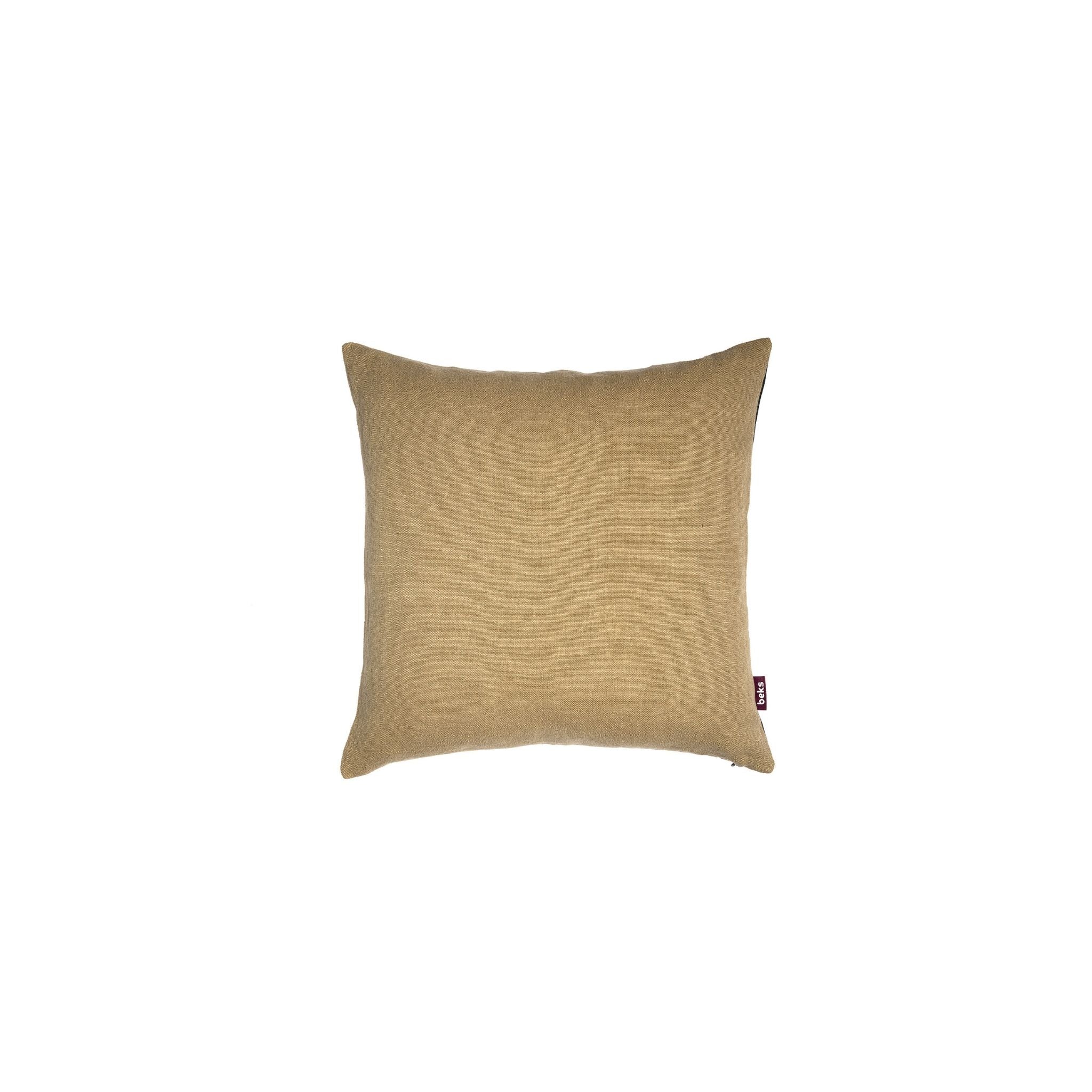 Studio Beks - Zand, vierkant sierkussen Sem